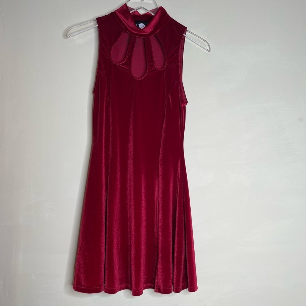 After Party by nasty girl Velvet Mini Dress size small
